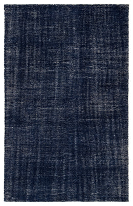 Jaipur Living Limon Indoor/ Outdoor Solid Blue/ White Area Rug