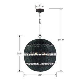 Remy 6 Light Pendant