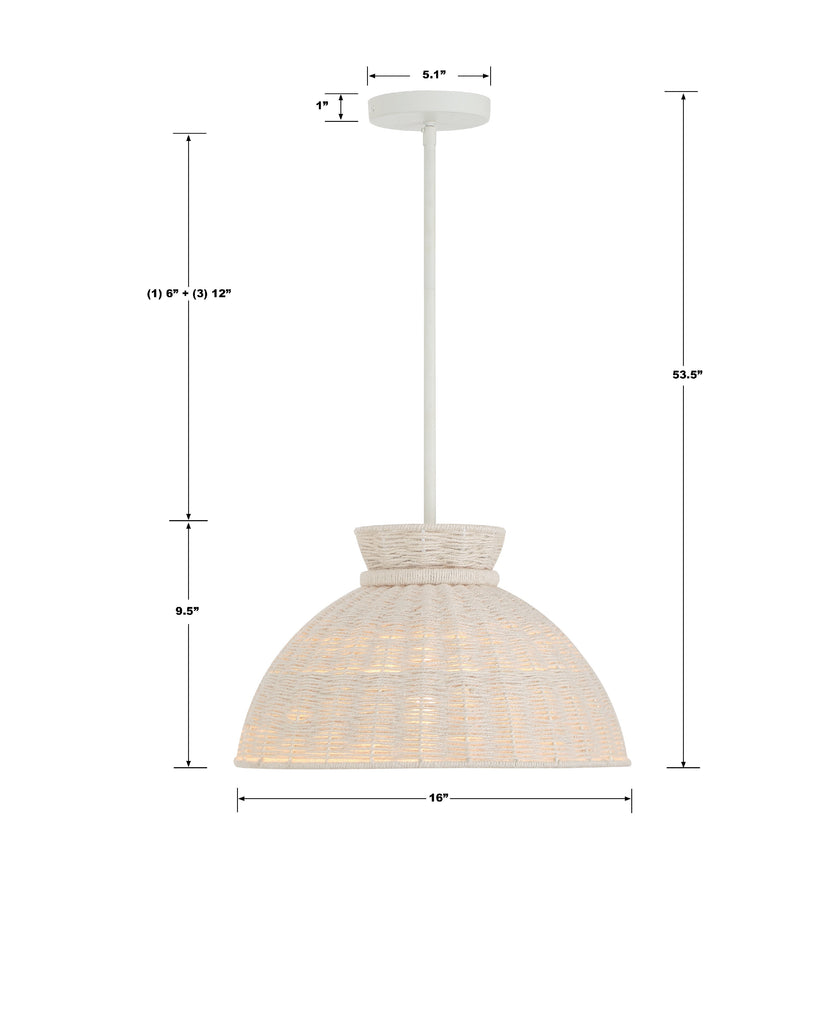 Reese 1 Light Pendant