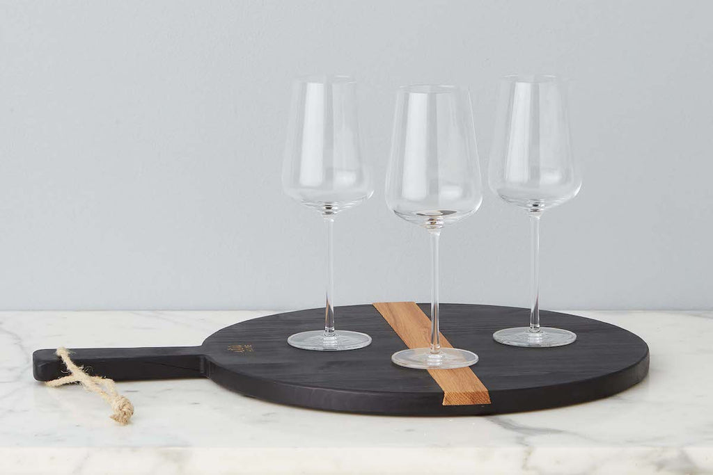 Black Round Mod Charcuterie Board