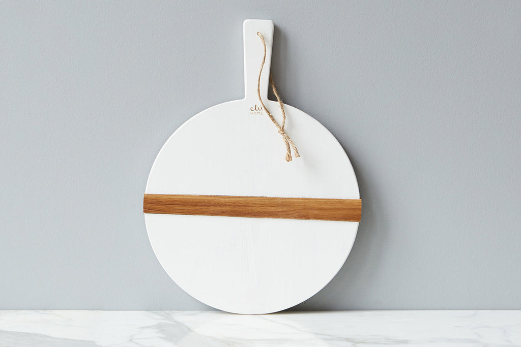 White Round Mod Charcuterie Board