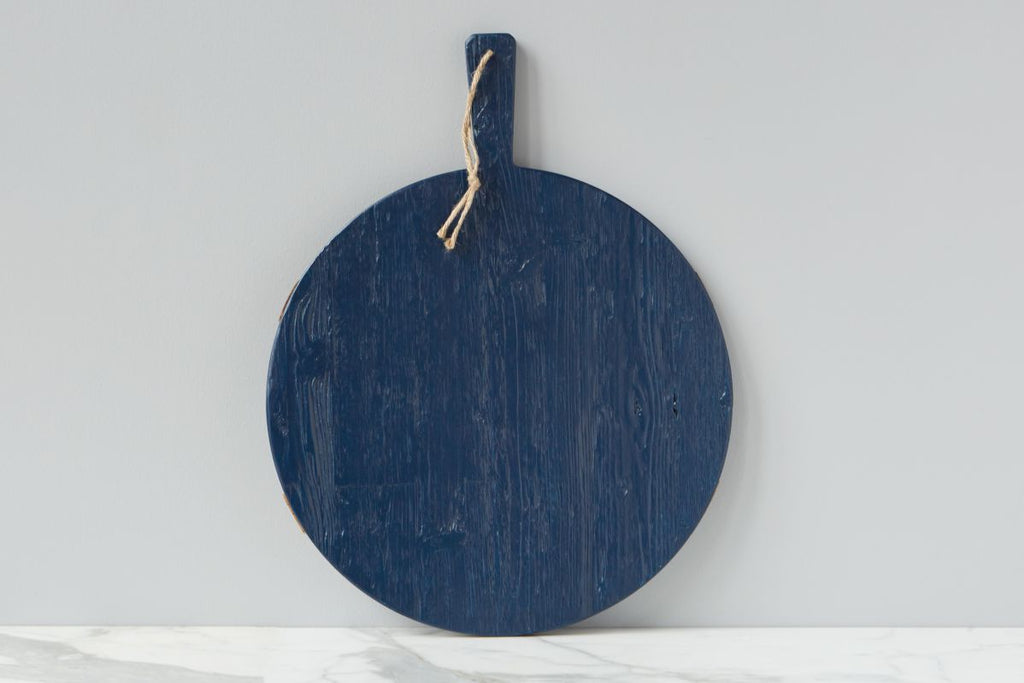 Navy Round Mod Charcuterie Board, Medium