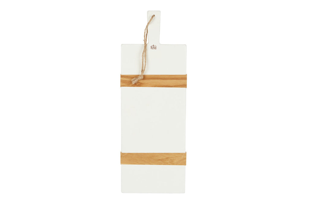 White Rectangle Mod Charcuterie Board