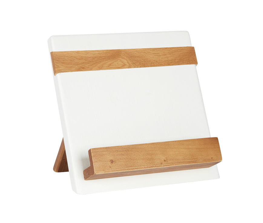 White Mod iPad / Cookbook Holder