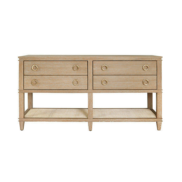 Richmond Console, Cerused Oak