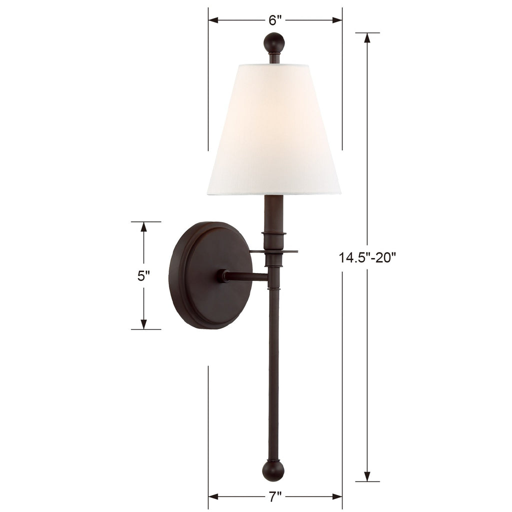 Riverdale 2 Light Sconce