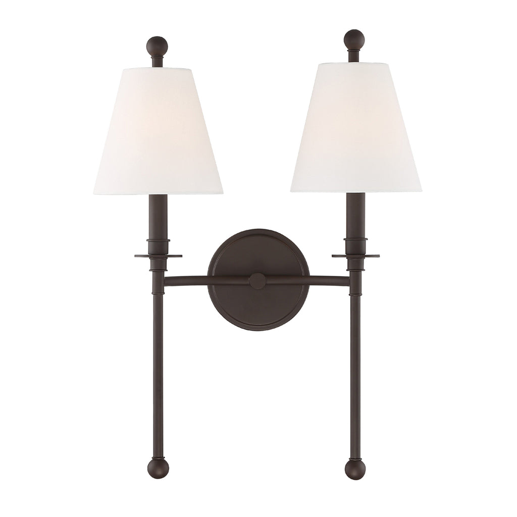 Riverdale 2 Light Sconce