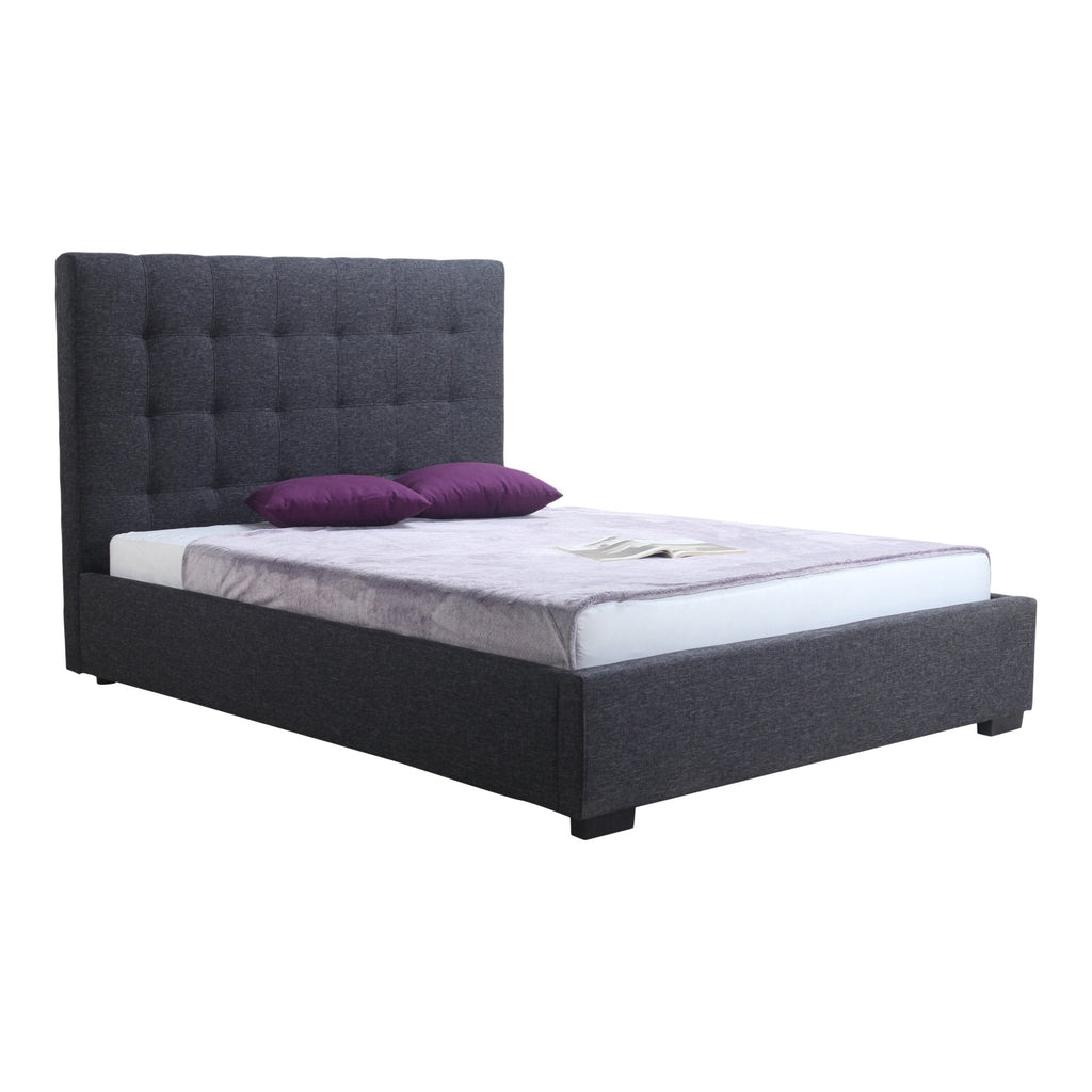 Belle Storage Bed King, Charcoal