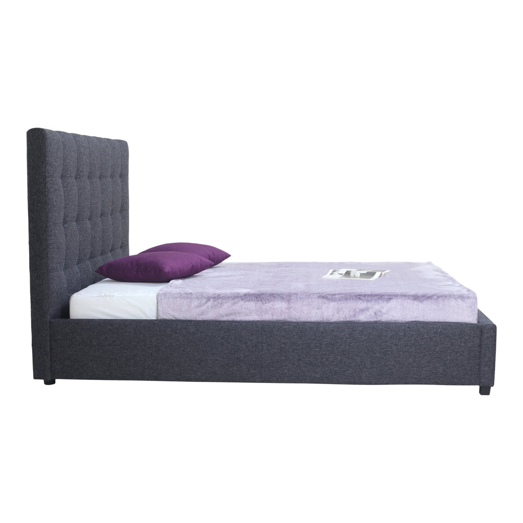 Belle Storage Bed King, Charcoal