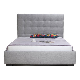 Belle Storage Bed King, Light Grey
