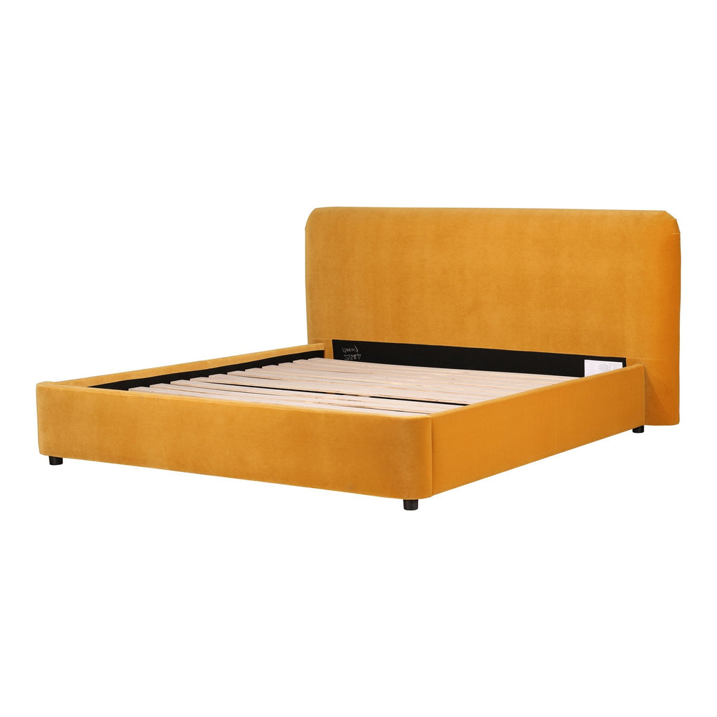 Samara Queen Bed, Yellow