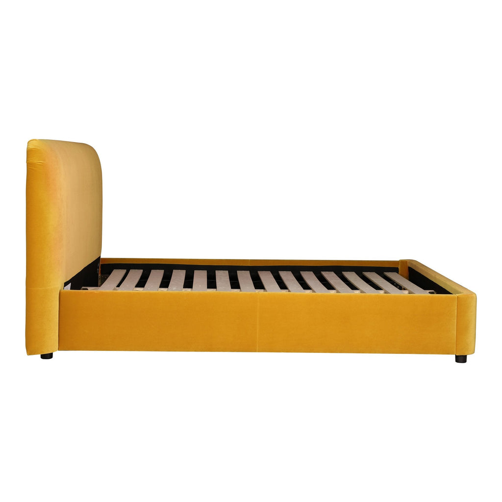 Samara Queen Bed, Yellow