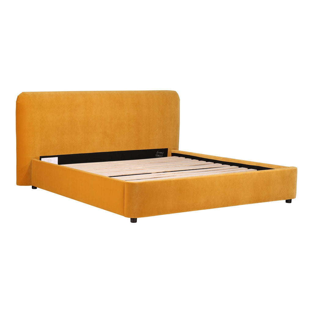 Samara Queen Bed, Yellow