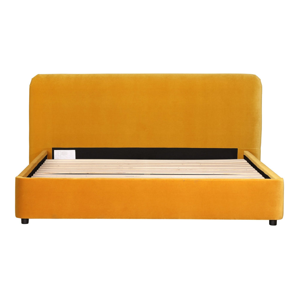 Samara Queen Bed, Yellow