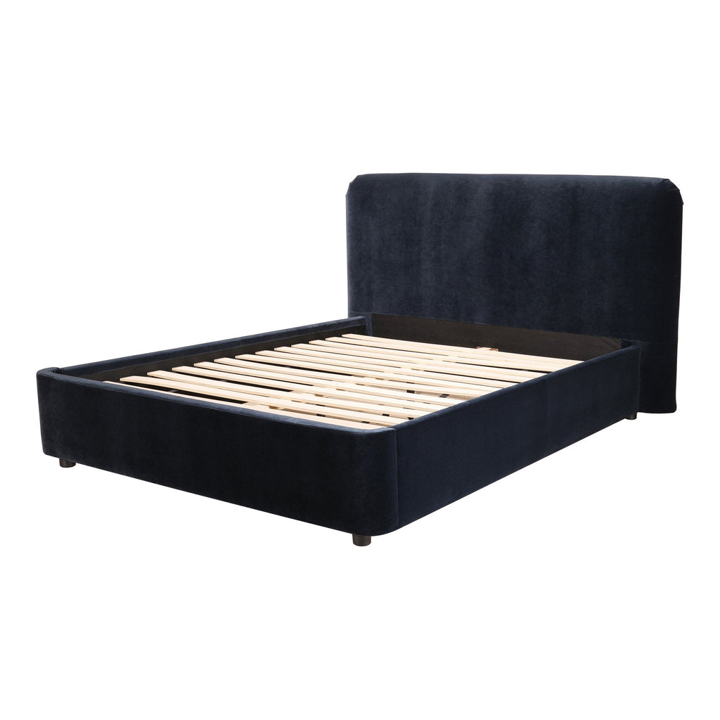 Samara Queen Bed, Blue