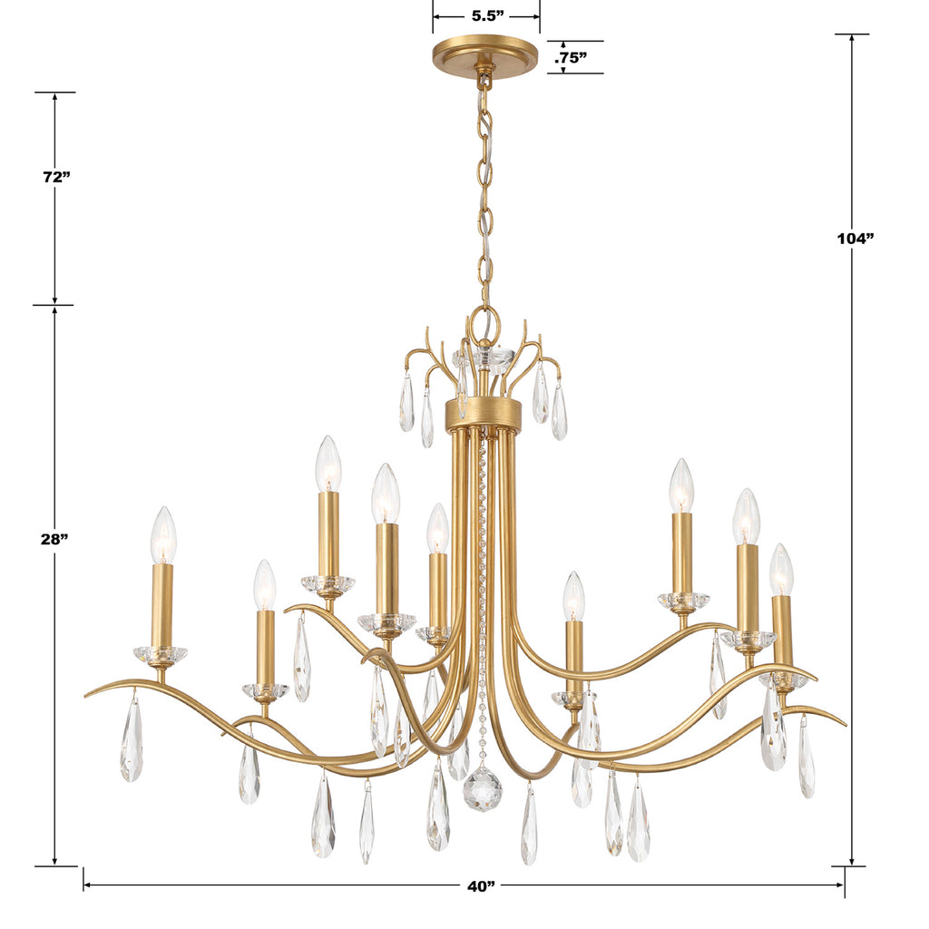 Roslyn 15 Light Chandelier