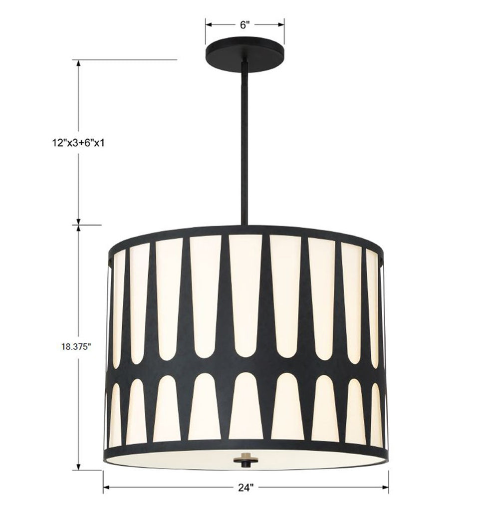 Royston 5 Light Pendant