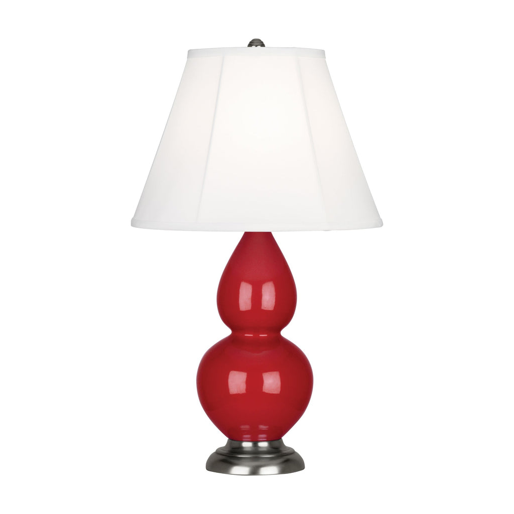 Ruby Red Small Double Gourd Accent Lamp-Style Number RR12