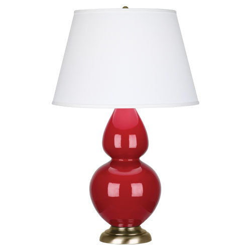 Ruby Red Double Gourd Table Lamp-Style Number RR20X