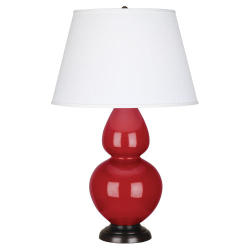 Ruby Red Double Gourd Table Lamp-Style Number RR21X