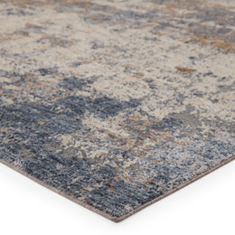 Jaipur Living Eastvale Abstract Blue/ Tan Runner Rug