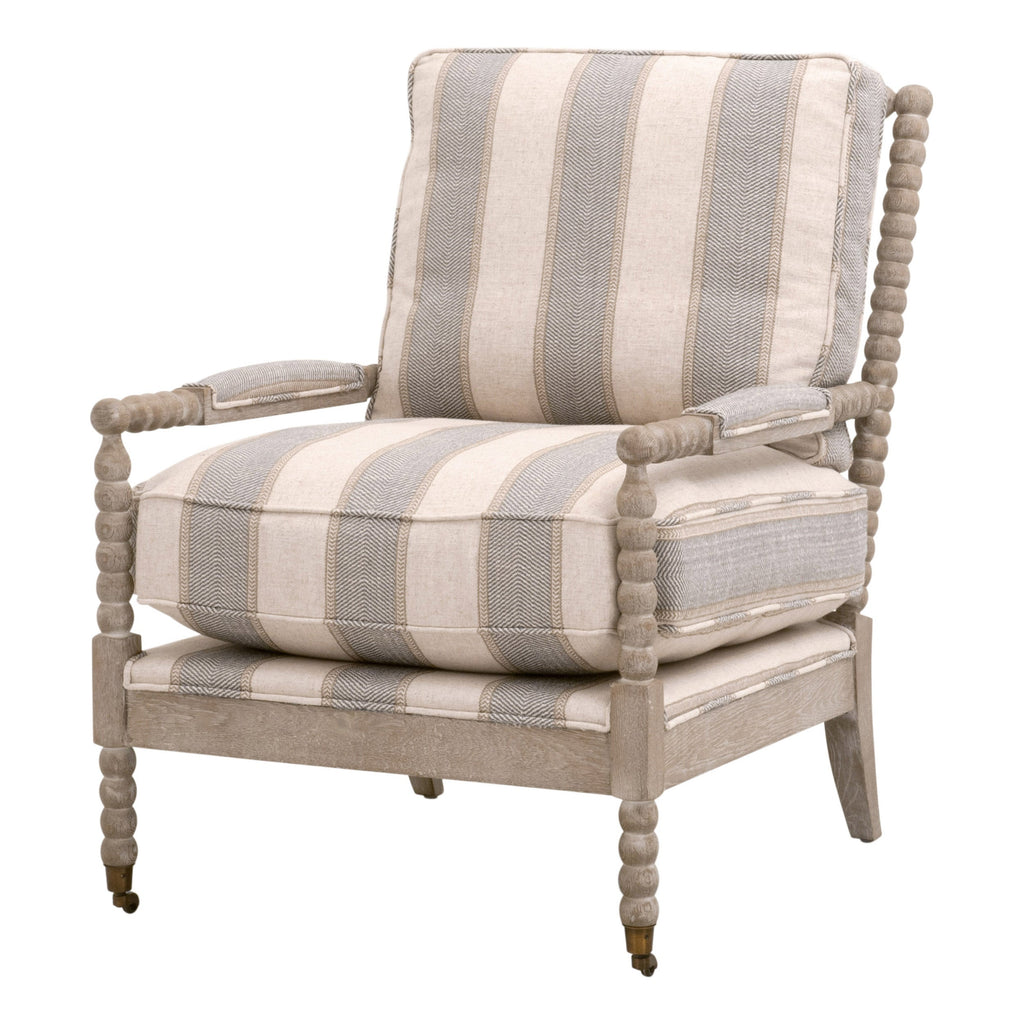 Rouleau Club Chair - Natural Grey Oak