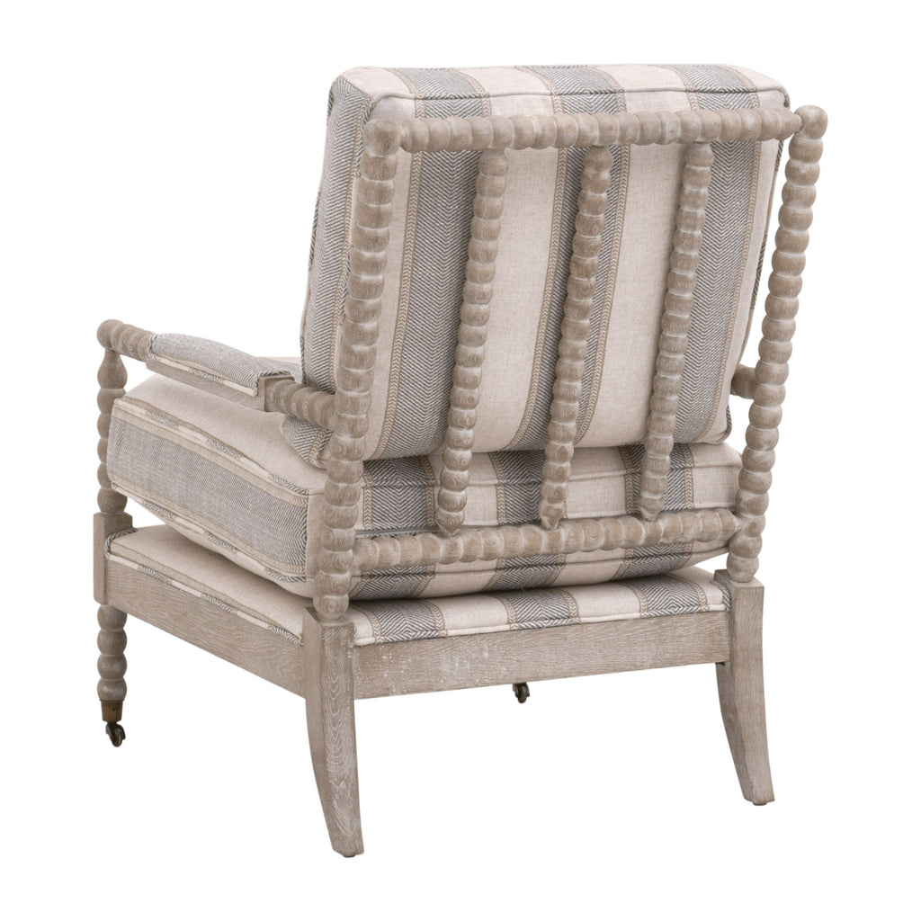 Rouleau Club Chair - Natural Grey Oak