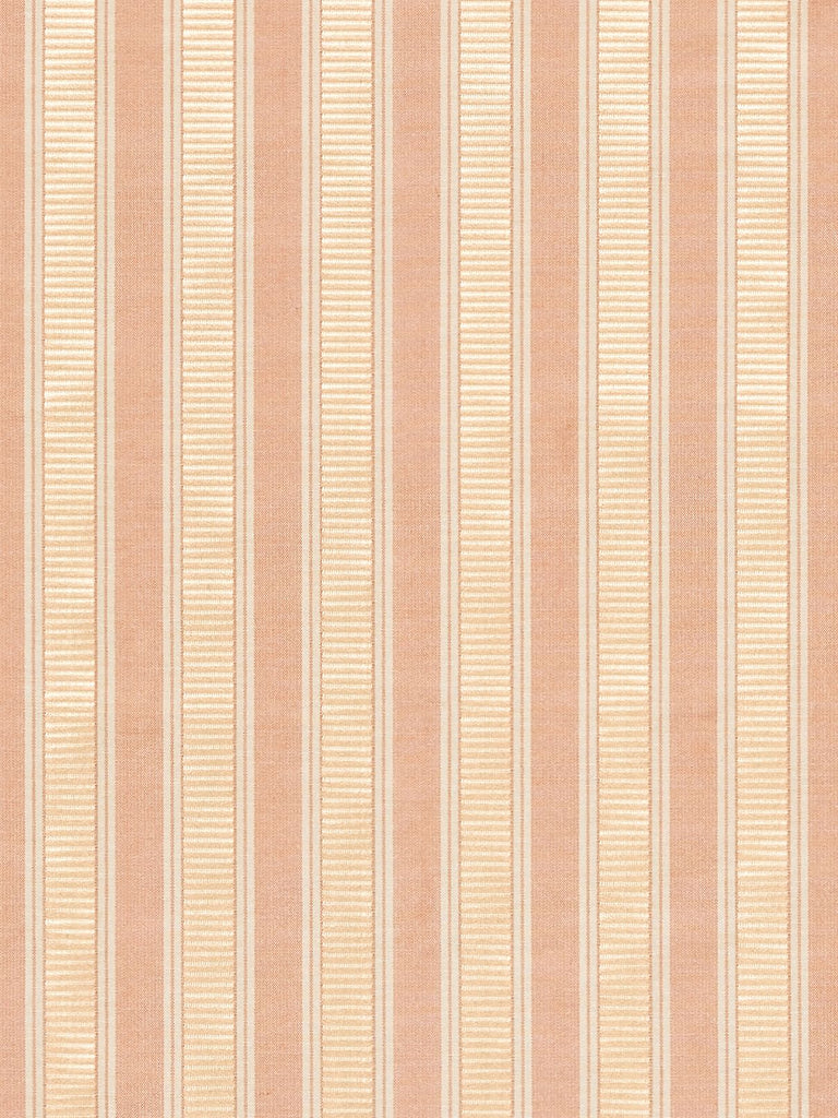 Shirred Stripe - Peach & Beige