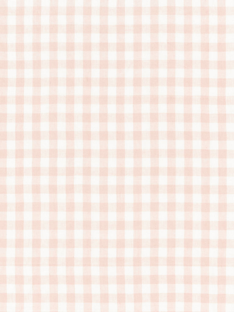 Swedish Linen Check - Blush