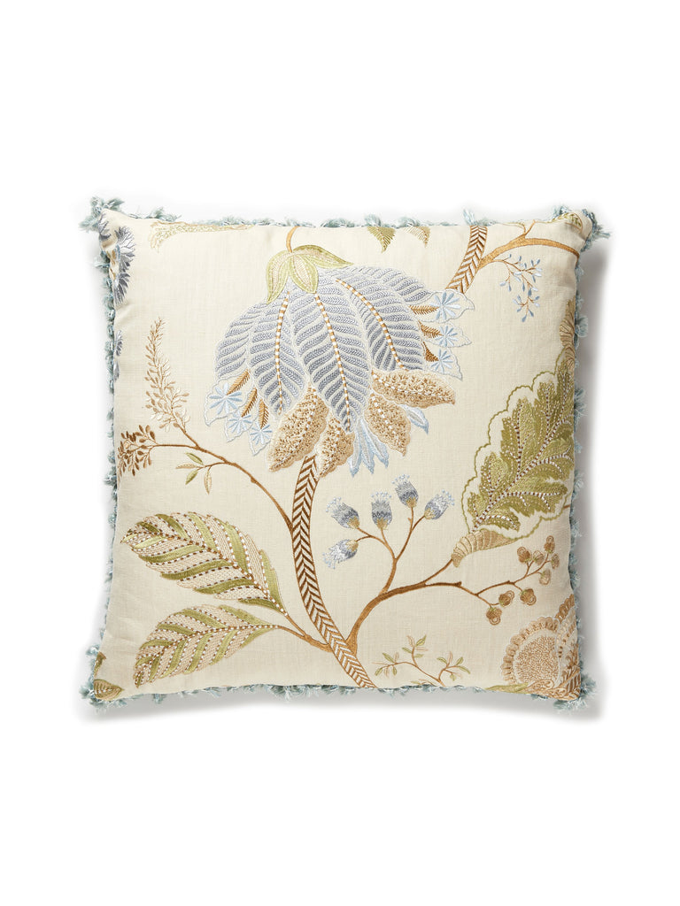 Palampore Embroidery Pillow