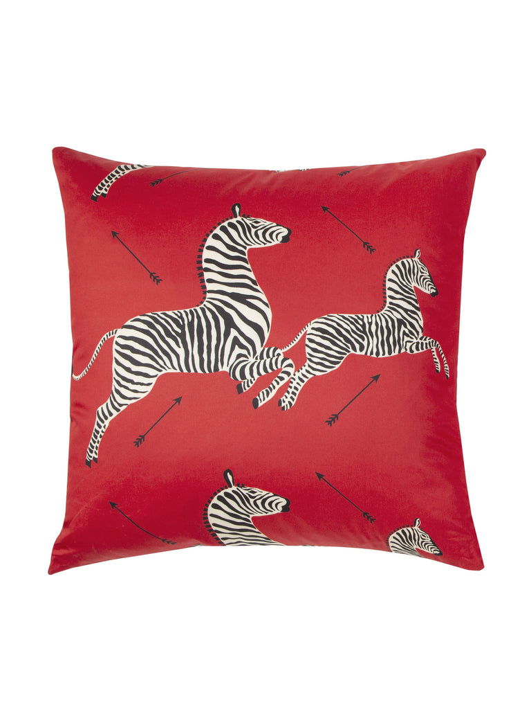 Dazzle Of Zebras Pillow