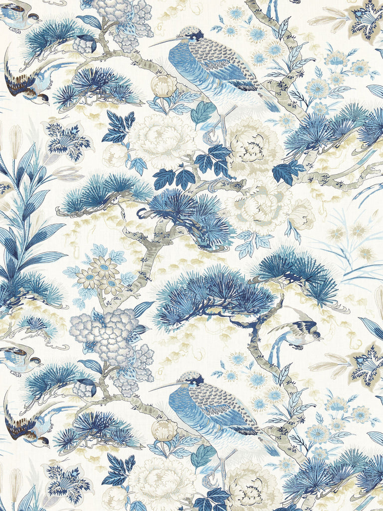 Shenyang Linen Print - Porcelain