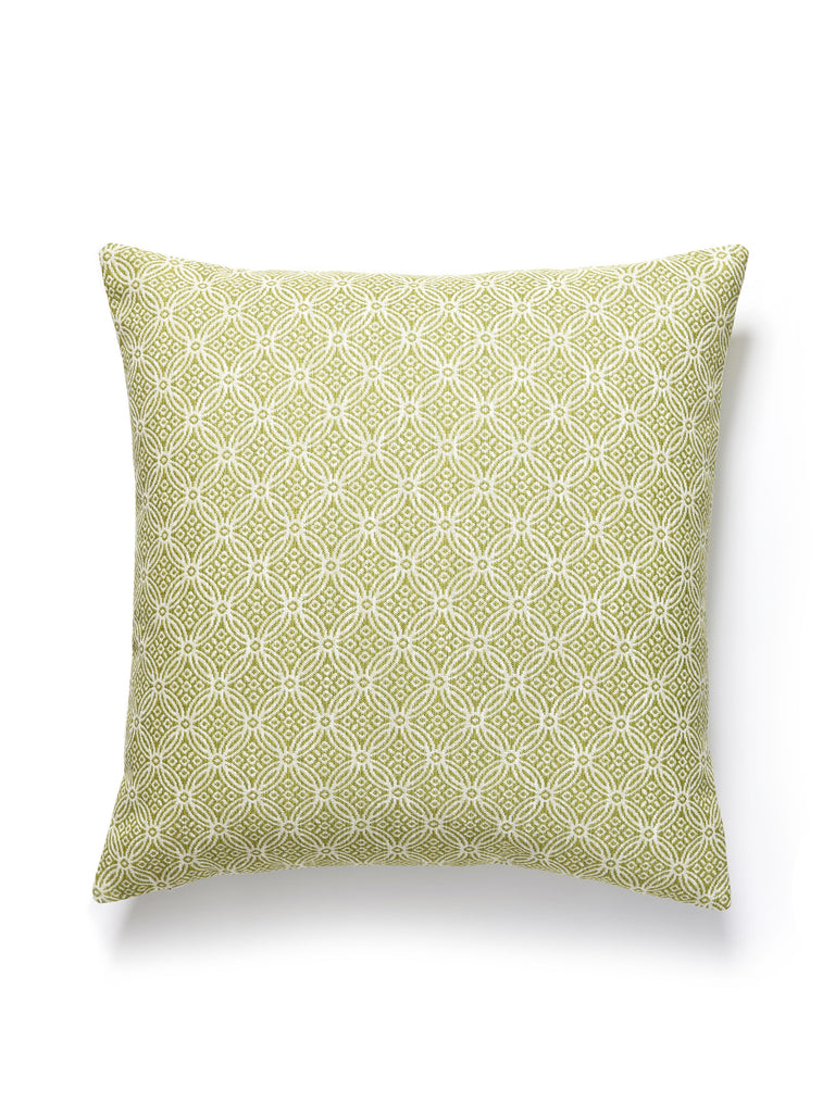 Cape May Outdoor Pillow - 22 X 22 - Key Lime