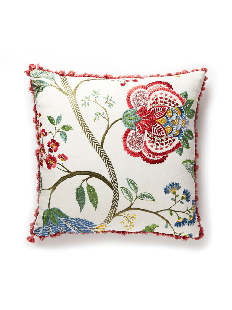 Palampore Embroidery Pillow