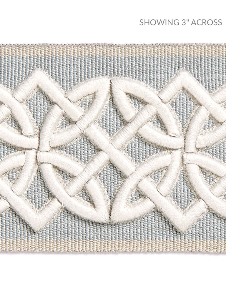 Celtic Embroidered Tape - Mineral