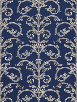 Saxony Scroll Wallcovering