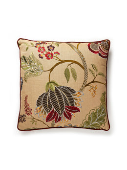 Palampore Embroidery Pillow