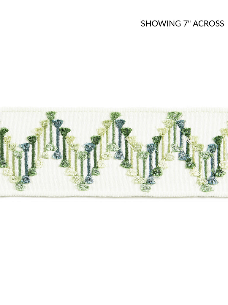 Sayuri Embroidered Tape - Forest