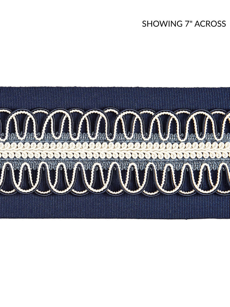 Colette Braided Tape - Navy