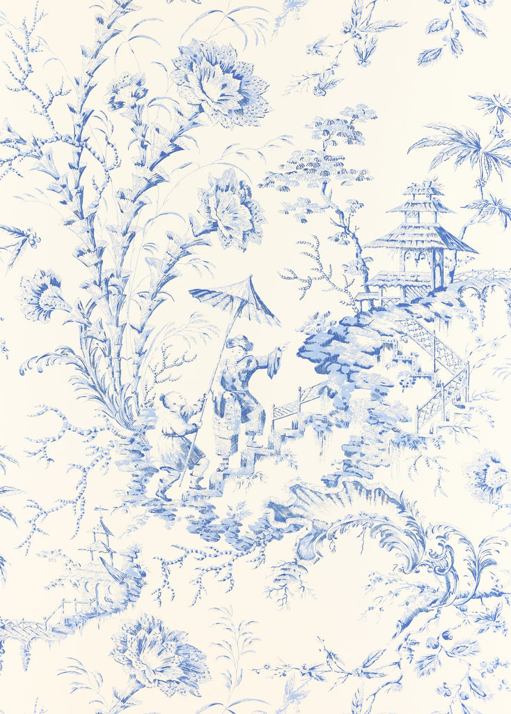 Pillement Toile Wallcovering