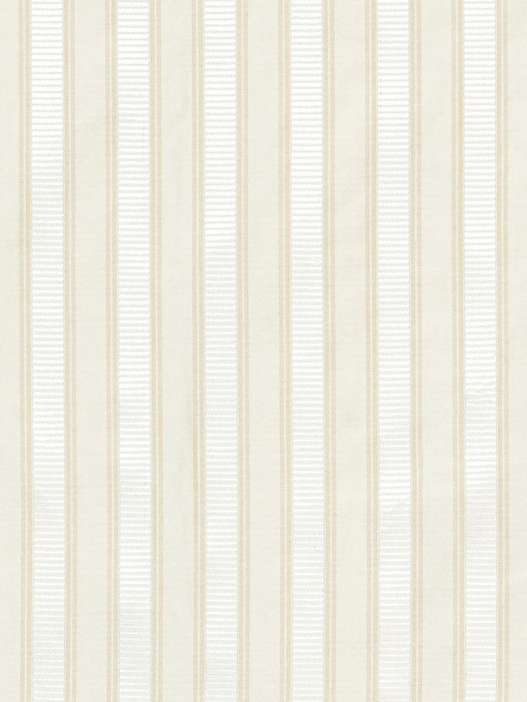 Shirred Stripe - Oyster White