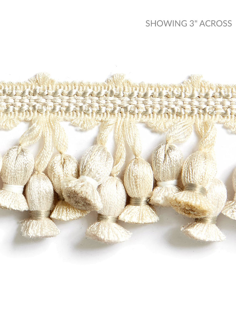 Newport Tassel Fringe - Ivory