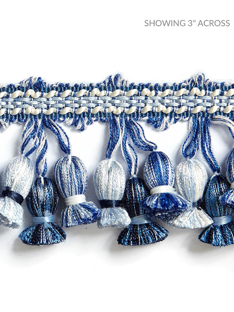 Newport Tassel Fringe - Porcelain