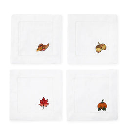 Autunno - Set of 4 Cocktail Napkin