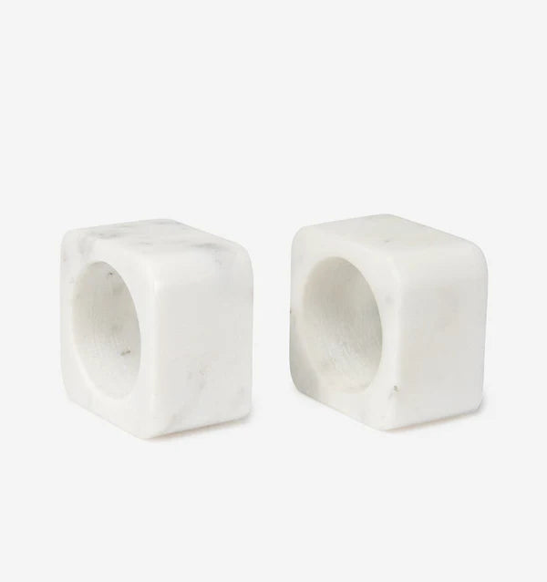 Quadrato - Set of 2 Napkin Ring Boxed