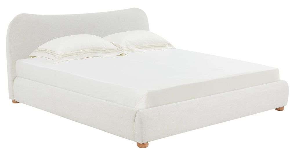 Beccarose Boucle Bed