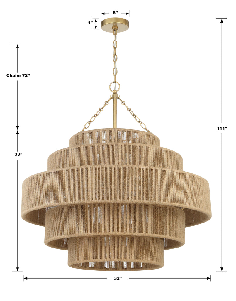 Shyla 20 Light Chandelier