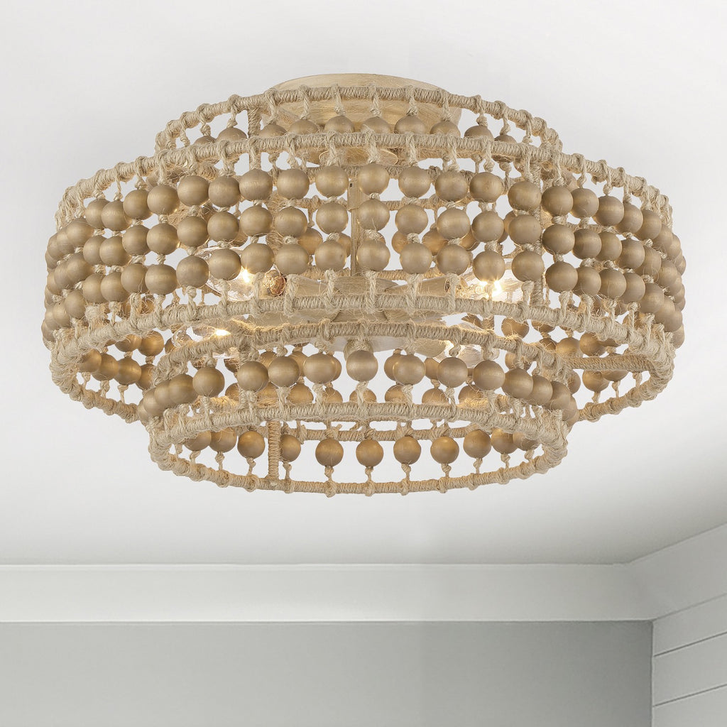 Silas 4 Light Semi Flush