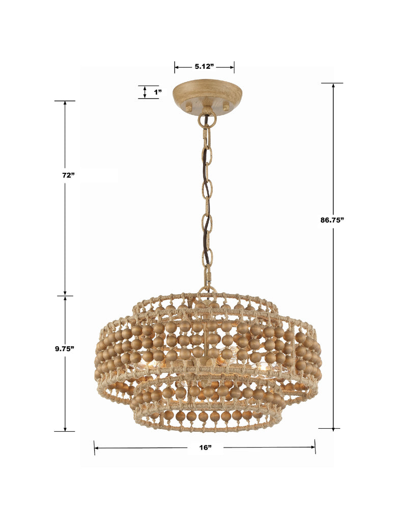 Silas 4 Light Mini Chandelier