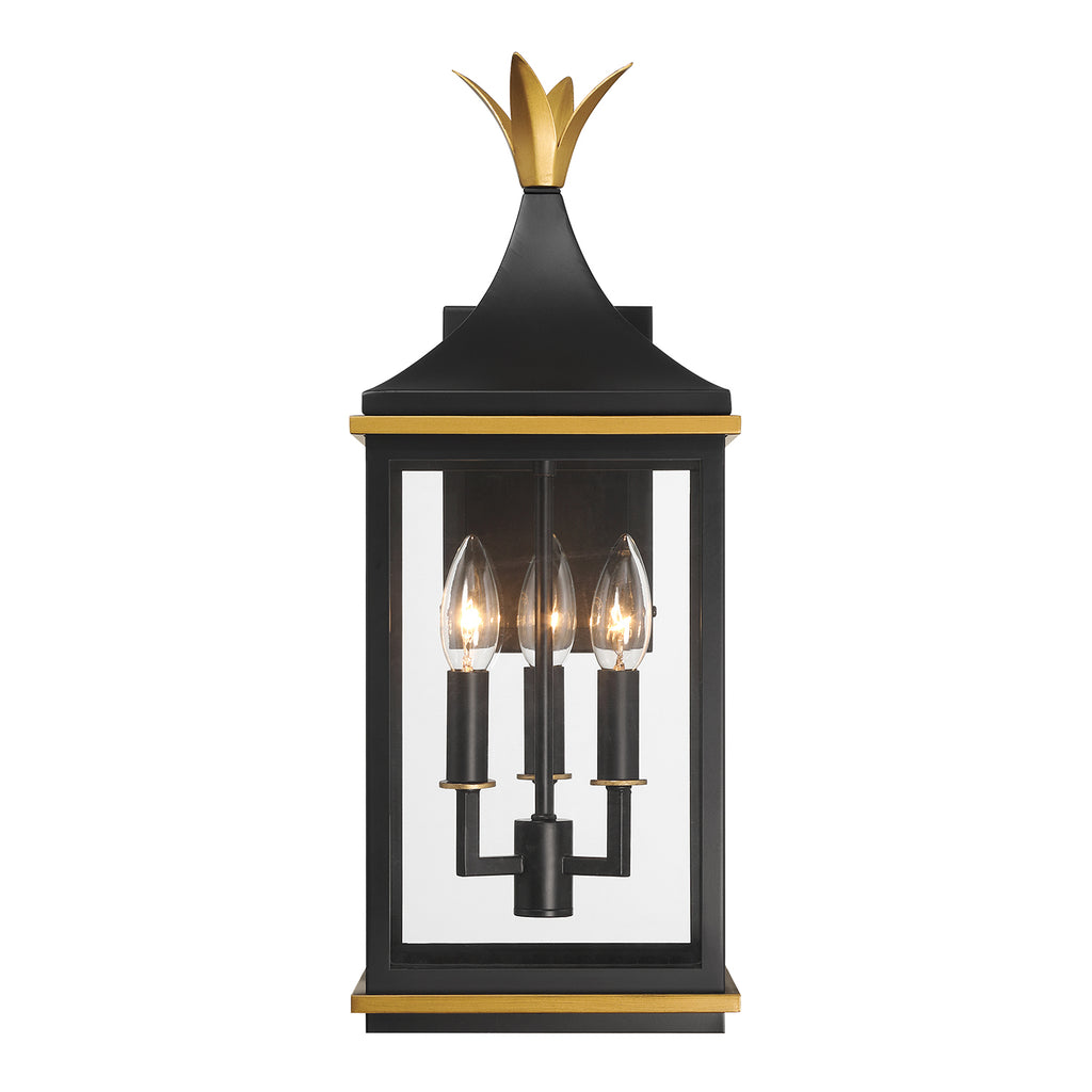 Simpson 3 Light Outdoor Sconce